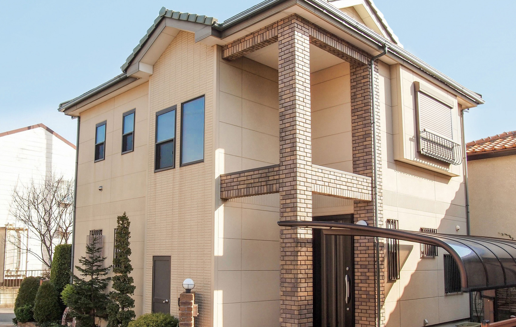 リフレッシュする外観